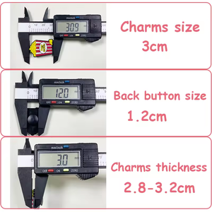 Nuevas llegadas Diseñador Universidad Volver a la escuela Zapatos Encantos Feliz Día del maestro Decoración para zapatos Zapatillas a granel - Product Image 3