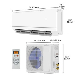 YITAHOME 12k BTU Mini Modulare condizionatore d'aria sistema di pompa di calore 21 veger 220V Wifi senza condotto - Product Image 5
