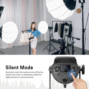 ไฟวิดีโอ Godox <span class=keywords><strong>SL300</strong></span> III 330W COB LED, แสงสตูดิโอ 5600K แสงกลางวัน, ขั้วต่อ Bowens, ปรับความสว่างได้ 0-100%, ควบคุมผ่านแอป - Product Image 5