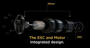 Hobbywing <span class=keywords><strong>RC</strong></span> Xe Động Cơ Fusion Pro 2 1 Combo Động Cơ Không Chổi Than 2300KV Mát Chạy Không Thấm Nước Các Bộ Phận Nhựa Cho <span class=keywords><strong>RC</strong></span> Crawler Buggy - Product Image 2