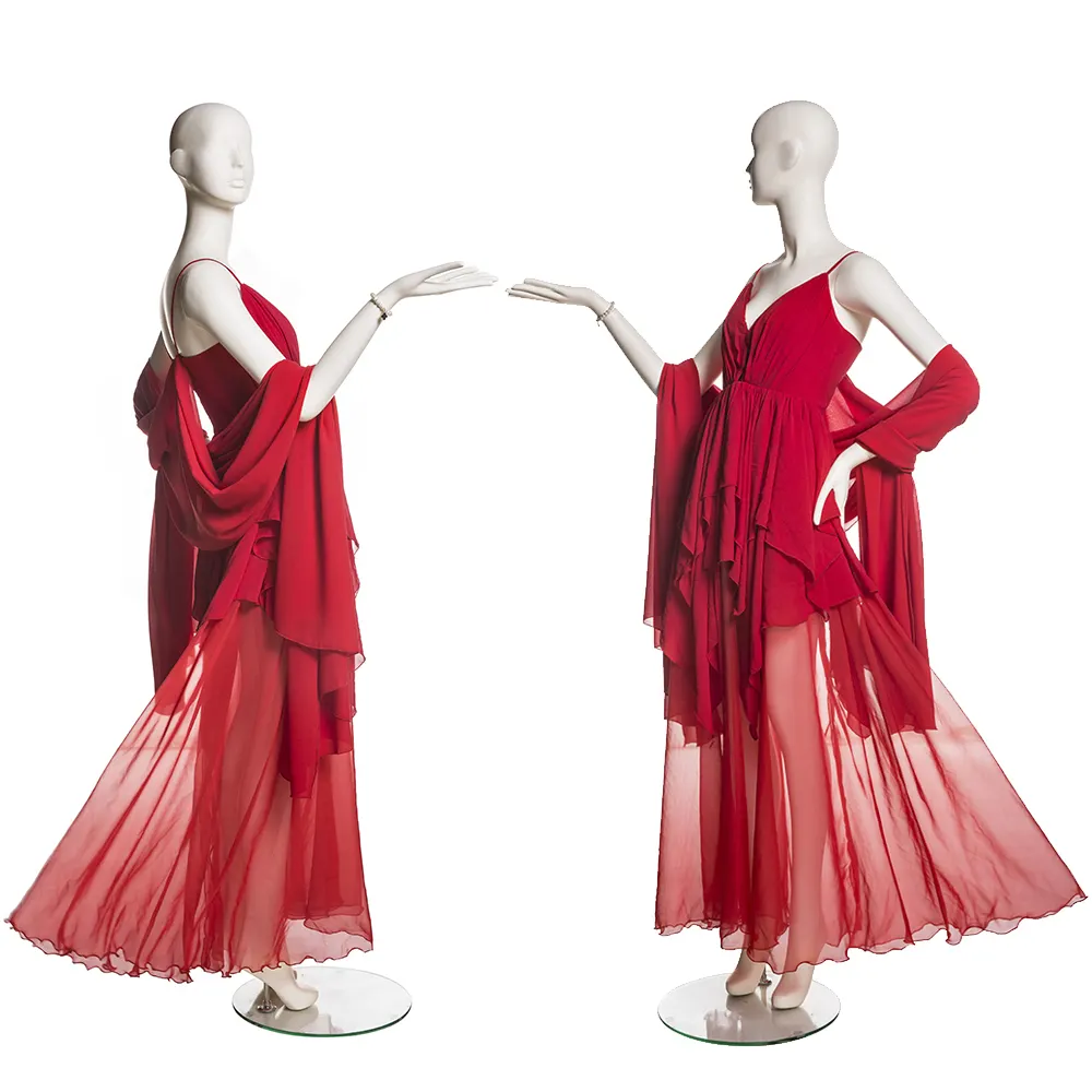 BESS-3 फैशन एफआरपी शीसे रेशा पुतला महिला पूर्ण शरीर शादी के कपड़े खिड़की प्रदर्शन डमी