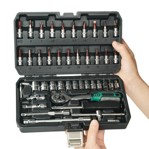 Juego de Herramientas Multifunción CHTON Kawataku de 46 Piezas, Juego de Llaves de Tubo S2 de 72 Dientes para Motocicleta, Vehículo Eléctrico y Reparaciones del Hogar - Product Image 3