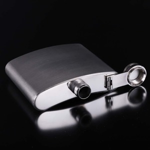 Stainless Steel <b>Hip</b> Flask 100-200ml Minimalist Design Portable Travel Flask With Thermal Insulation Feature - Product Image 4