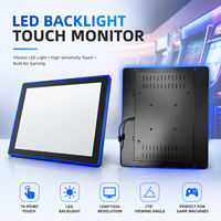 Monitor de Pantalla Táctil 4K de 55 Pulgadas y 32 Pulgadas para Señalización Digital y Máquinas de Juego, Máquina Expendedora, Nueva Interfaz USB DVI