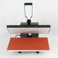 Mini presse à chaud à usage domestique haute pression 40*60 38*38cm pour l'impression de t-shirts nouvelle imprimante à écran à transfert de chaleur 220v