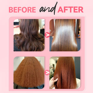 Luxliss Nano Plastic <strong>Hair</strong> Straightening Cream Smooth Restore Shine Anti Fizz Formaldehyde-free Brazilian Keratin <strong>Hair</strong> <strong>Treatment</strong> - Product Image 6