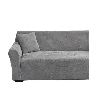 Pabrik 4 buah elastis Jacquard peregangan penutup sofa 3 kursi 3 kursi Sofa sofar cover untuk sofa sofa tahan air sarung