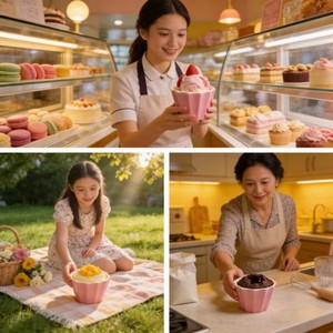 Innovadores Vasos de Cerámica para Helado y Pastel HARVIT, Coloridos, Origen Hunan, Compra al por Mayor desde China - Product Image 6