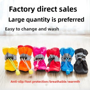 Scarpe per Cani Impermeabili Antiscivolo con Suola Morbida in Tessuto, Direttamente dal Produttore, per Teddy, Pomeranian, Barboncino, Bichon, Tutte le <span class=keywords><strong>Stagioni</strong></span> - Product Image 2
