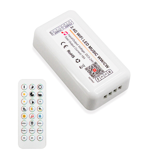 Mới nhất tuya <span class=keywords><strong>Wifi</strong></span> RF 24 keys Dimmer thời gian DIY Nhiệt độ màu Led điều khiển cho CCT dải ánh sáng - Product Image 1