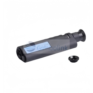 Kit d'outils de nettoyage de fibre optique FTTH Gimbo Retail, nettoyeur de cassette en nylon noir, microscope à fibre optique portable 400X, équipement optique - Product Image 3