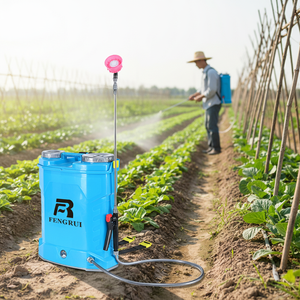Pulvérisateur à moteur électrique monté sur châssis, pulvérisateur agricole portable haute pression, brumisateur à fine brume pour une utilisation à longue portée en ferme - Product Image 1