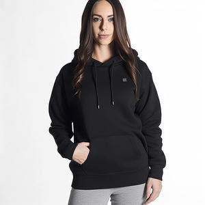 Sweatshirt hangat bulu domba lembut poliester katun USB 5V pengiriman gratis Hoodie panas gudang AS - Product Image 2