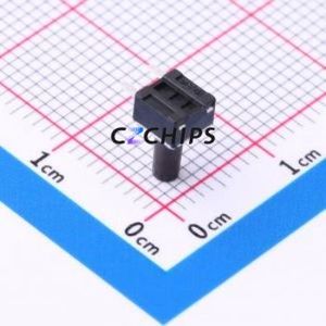 TC-1150DL-8.0H-250 Tactile Switch Through hole Switch Single Pole Single Throw Round Button 2.5N Right Angle Insert - Product Image 2