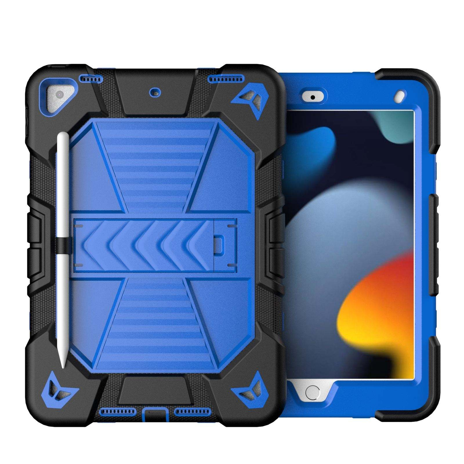 Bleu + noir modèle C