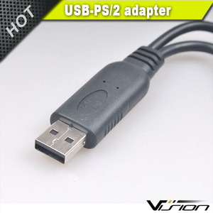 USB macho para 2 USB PS2 fêmea conversor adaptador divisor para MOUSE & teclado PS/2 - Product Image 2