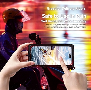 Funda Universal Impermeable para iPhone, Diseño Deportivo, Ventana Transparente, para Teléfonos de hasta 6.9 Pulgadas, a Prueba de Golpes y Polvo, para Actividades al Aire Libre - Product Image 4