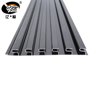 Chất lượng cao MDF rãnh bảng nhôm với 5 tấm rãnh hiển thị bền móc rãnh Board - Product Image 3