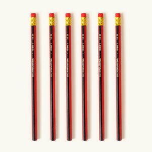 <span class=keywords><strong>Lápiz</strong></span> hexagonal de madera con logotipo personalizado, estándar <span class=keywords><strong>HB</strong></span>, con borrador, para promoción escolar - Product Image 4