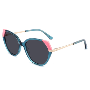 2023年lunettes de soleil femmes classes et chics高級トレンドアセテートオーバル特大サングラス - Product Image 5