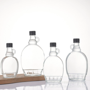 Fourniture d'usine : Pots en verre transparents plats 250 ml, 100 pièces, pour confiture de myrtilles, miel, sirop d'érable, sucre, emballage vide en forme de cylindre avec <span class=keywords><strong>bouchon</strong></span> à vis - Product Image 4
