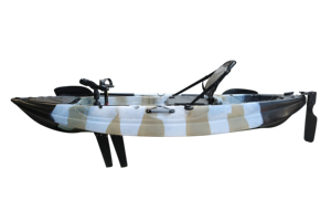 Système de pédales à rabat pour <span class=keywords><strong>Kayak</strong></span> de pêche avec accessoires, siège simple assise, nouveau, - Product Image 3
