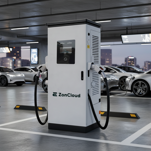 <span class=keywords><strong>Cargador</strong></span> Rápido para Vehículos Eléctricos de Doble Pistola, 80kW, CCS2, GBT, 4G, RFID, Estación de Carga Inteligente para Autos Eléctricos - Product Image 1