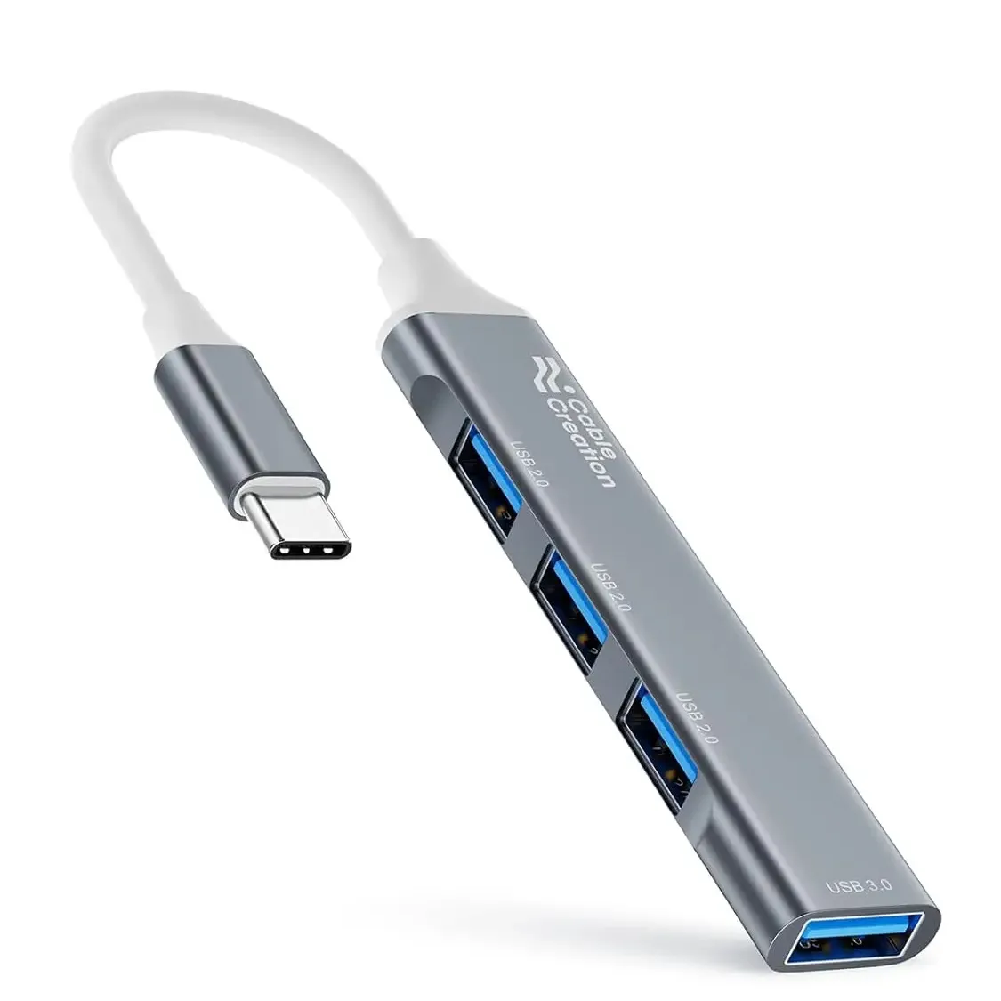 Совместимый с кабелем адаптер USB 3,0 Type-c pd 4 в 1 USB C концентратор