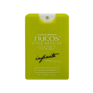 Bolso Perfume Cartão De Crédito Forma Travel Pack 20 ml Mini Fragrâncias Viagem Define Bom Perfume Cheiro