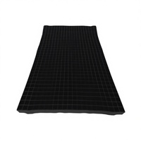 Matelas TPE sur mesure OEM avec coussin en mousse pour soulager la pression, surmatelas durable, vente en gros directe d'usine