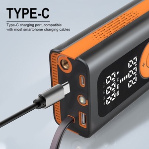 टायर इंफ्लेवेटर पोर्टेबल एयर कंप्रेसर कार टायर के लिए 150pi पोर्टेबल एयर कंप्रेसर रिचार्जेबल एयर पंप - Product Image 3