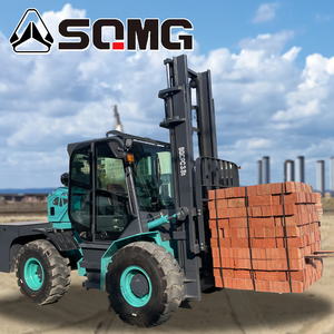 Montacargas Diésel de Alta Potencia de <span class=keywords><strong>37kw</strong></span>, Montacargas Pequeño de Combustión Interna de 3, 5 y 6 Toneladas con Rango de Elevación de 3-6m - Product Image 2