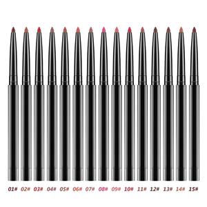 <span class=keywords><strong>Crayon</strong></span> à lèvres longue durée OEM ODM Votre logo Sans cruauté Imperméable Twist up 15 couleurs <span class=keywords><strong>Crayon</strong></span> à lèvres mat en velours avec <span class=keywords><strong>taille</strong></span>-<span class=keywords><strong>crayon</strong></span> - Product Image 5