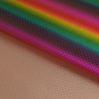 Cuir synthétique de PVC inspiré par concepteur de relief tricoté par 0.8mm durable pour des meubles