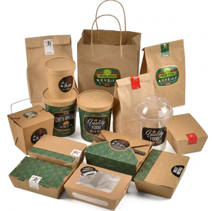 <span class=keywords><strong>Caja</strong></span> <span class=keywords><strong>de</strong></span> comida frita desechable personalizada <span class=keywords><strong>de</strong></span> papel chino - Product Image 1