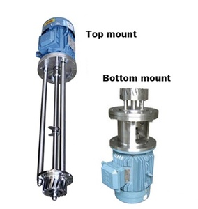 Tốc độ cao 0.55kw thép không gỉ 304 trộn homogenizer cho dầu gội đầu và xà phòng kem nhũ hóa máy của <span class=keywords><strong>SS</strong></span> trộn Tank - Product Image 2