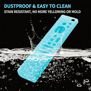 Vente en gros de housses de télécommande <span class=keywords><strong>100</strong></span>% silicone pour téléviseurs intelligents <span class=keywords><strong>Sony</strong></span> <span class=keywords><strong>Bravia</strong></span>, antichoc, antidérapantes, protection intégrale, prix direct d'usine, vente en gros - Product Image 4