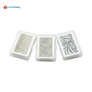 Personalized Professional Custom 100% New Plastic PVC Playing Card In Clear Box