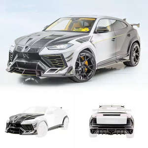 Kit carrosserie MSY Style pour <span class=keywords><strong>Lamborghini</strong></span> URUS, kit large en fibre de carbone sèche, pare-chocs avant, pare-chocs arrière, échappement central, pare-chocs de voiture - Product Image 1