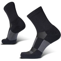Chaussettes de course à pied Summer Thin Air 3/4 Length avec fonction de ventilation spéciale Chaussettes d'équipage légères