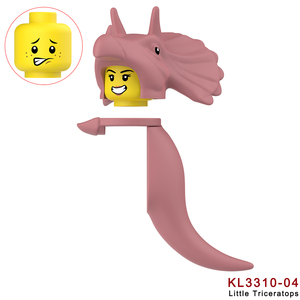 Speciale KL3310 KL3311 blocchi di dinosauro assemblati giocattoli modello di plastica Brachiosaurus Stegosaurus per il commercio estero - Product Image 6