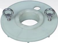 Capot de puits pour pompe submersible de 4 pouces - Couvercle de puits en PRV pour forage de 107-159 mm avec joint d'étanchéité pour tuyau de pression de 32/50 mm