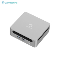 Mini PC GenMachine Ryzen9 4900H pour jeux, WiFi6, BT5.2, Gigabit, sans RAM, port Ethernet, 4K, sans stockage, compatible Ubuntu Linux, Mini PC DIY