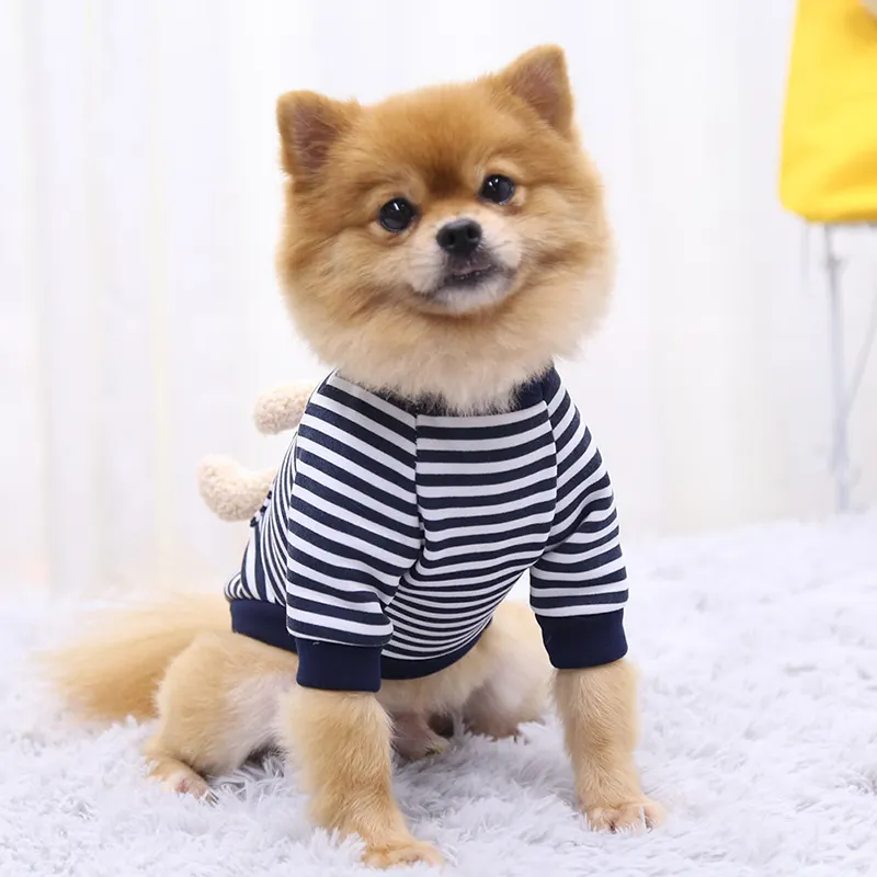 Joymay fancy dog garment habiliment cartoon pet clothes supplier luxury xxxs pet clothing and decorations with pocket