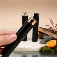 Flacon de parfum rechargeable haut de gamme, étui en ABS, 5 ml, 10 ml, mini atomiseur, flacon de voyage, emballage cosmétique, sac
