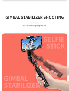 Estabilizador remoto inalámbrico plegable L08mini, cardán, trípode, palo selfie para transmisión en vivo - Product Image 6