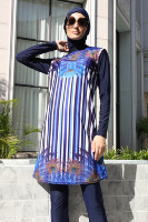 MOTIVE FORCE Oem Qualité Conservateur Maillot De Bain Musulman Imprimé Maillots De Bain De Plage Pour Femmes En Gros Tankinis Maillot De Bain Burkini