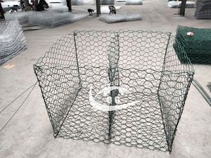 Gabion Fournisseur 3.0mm 2x1x1m 9x11cm Gabion DIY Gabion Panier/Gabion Box Fil Clôture/Gabion Wire Mesh <span class=keywords><strong>Prix</strong></span> - Product Image 2