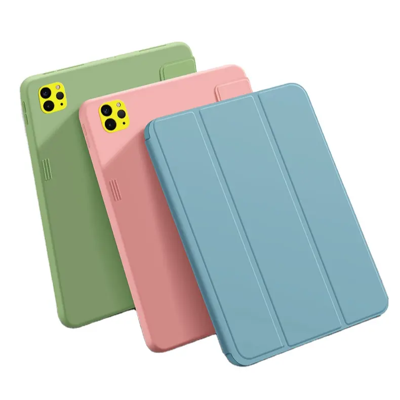 Tablet Case For ipad pro 2021 10.2 12.9 pro 9.7 Silicone PU Leather Case Cover for iPad air 2 3 4 Cases