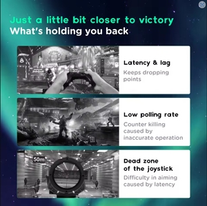 Beitong Asura 2pro + sao Flash Gamepad hội trường phím điều khiển bluetooth không dây điều khiển trò chơi gamepad cho NS PC TV hơi nước điện thoại di động - Product Image 3